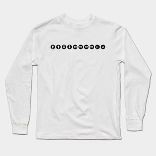 Konami Code Long Sleeve T-Shirt